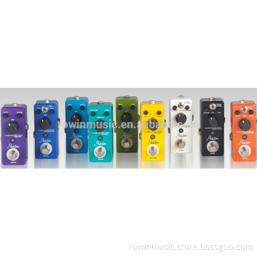 good price wood guitar with guitar tuner pedal LMT-300